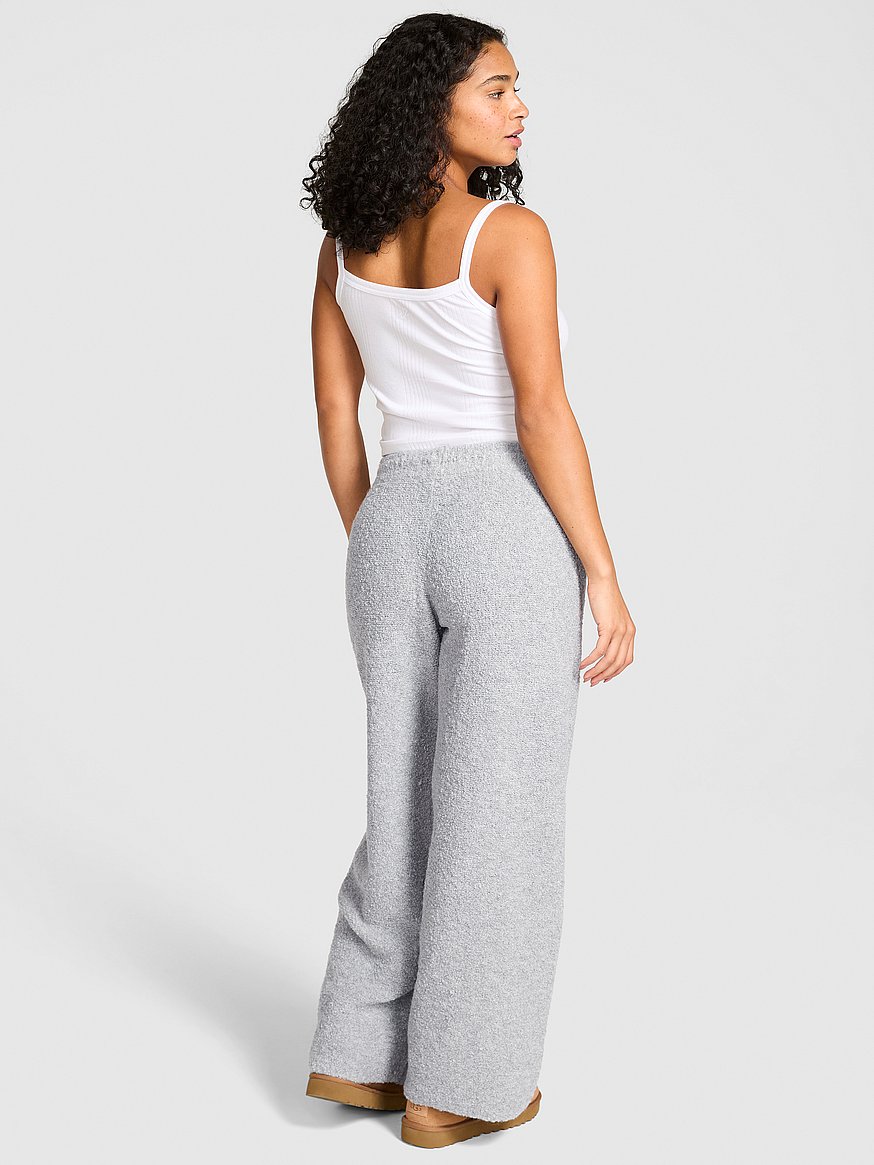 Cozy Bouclé Sweater Pants