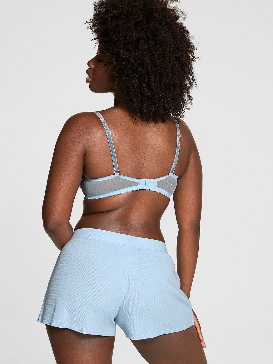 Thermal Henley Pajama Shorts