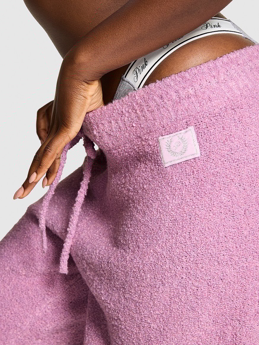 Cozy Bouclé Sweater Pants