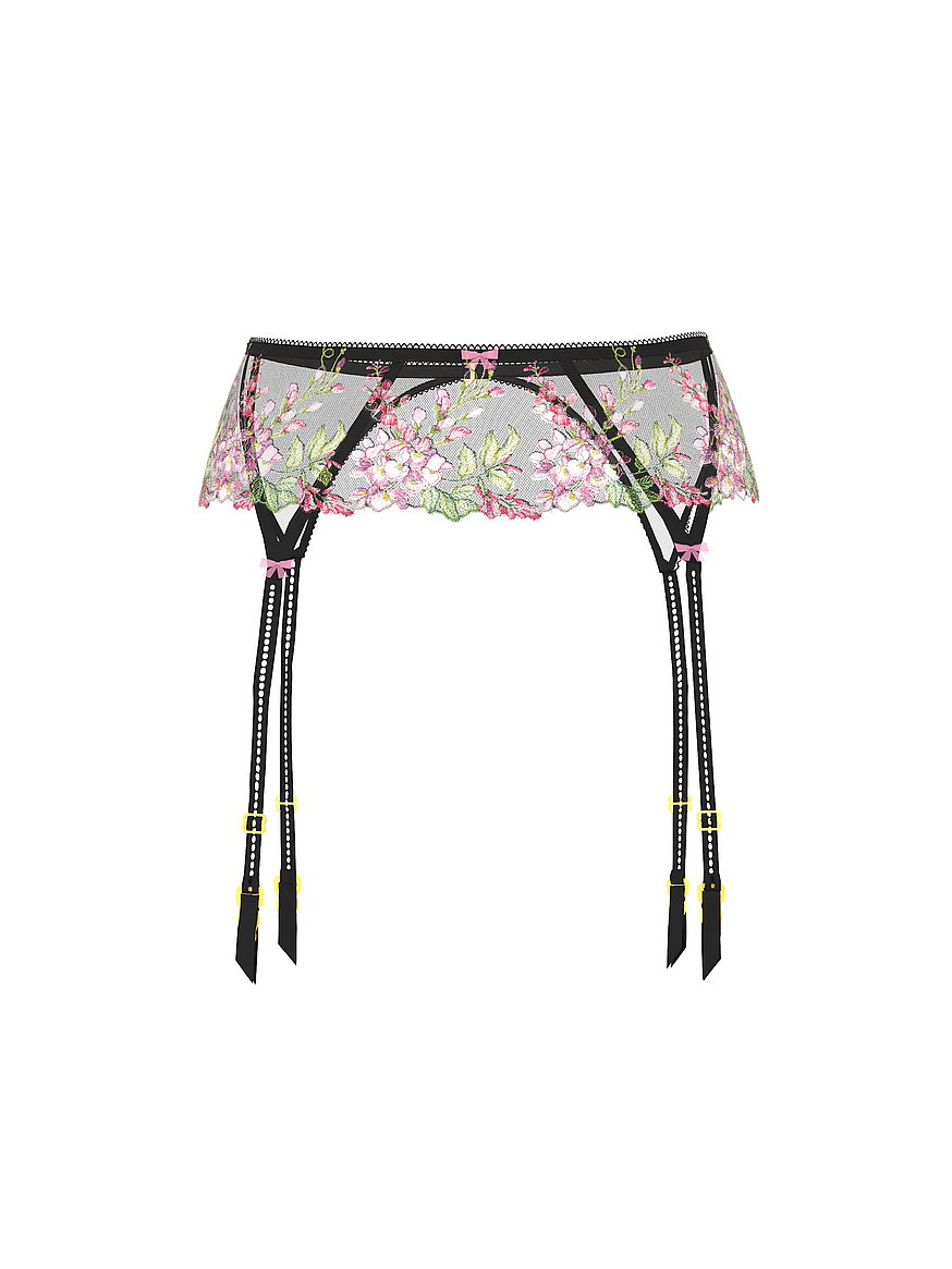 Buy Wisteria Embroidery Garter Belt, Black Wisteria - Order Garters online - Victoria's Secret US Buy Wisteria Embroidery Garter Belt, Black Wisteria - Order Garters online - Victoria's Secret US
