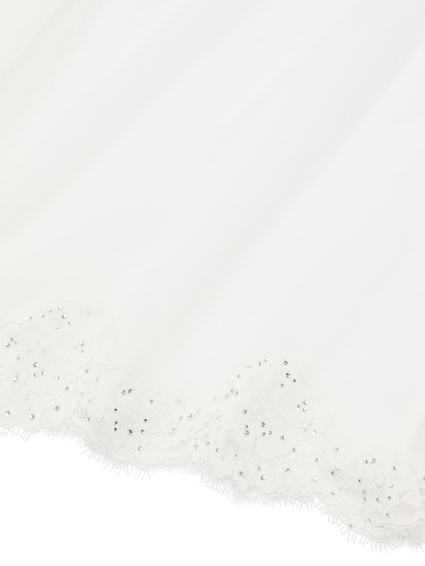 Twinkle Chiffon Halter Babydoll Set