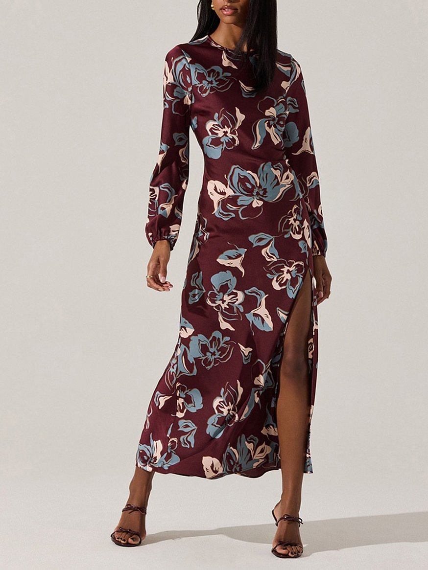 Buy Elyse Dress, Wine Floral - Order Dresses online - Victoria's Secret US Buy Elyse Dress, Wine Floral - Order Dresses online - Victoria's Secret US