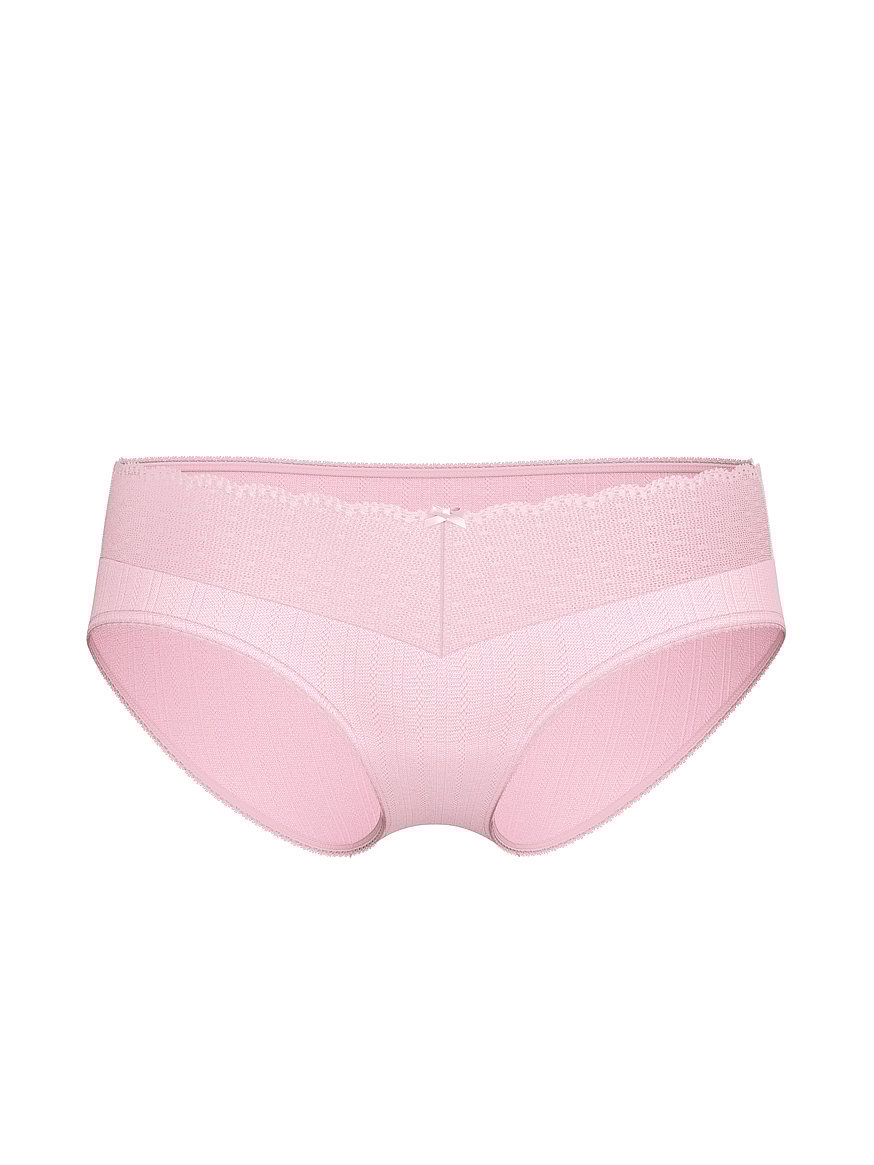 Stretch Pointelle Hiphugger Panty