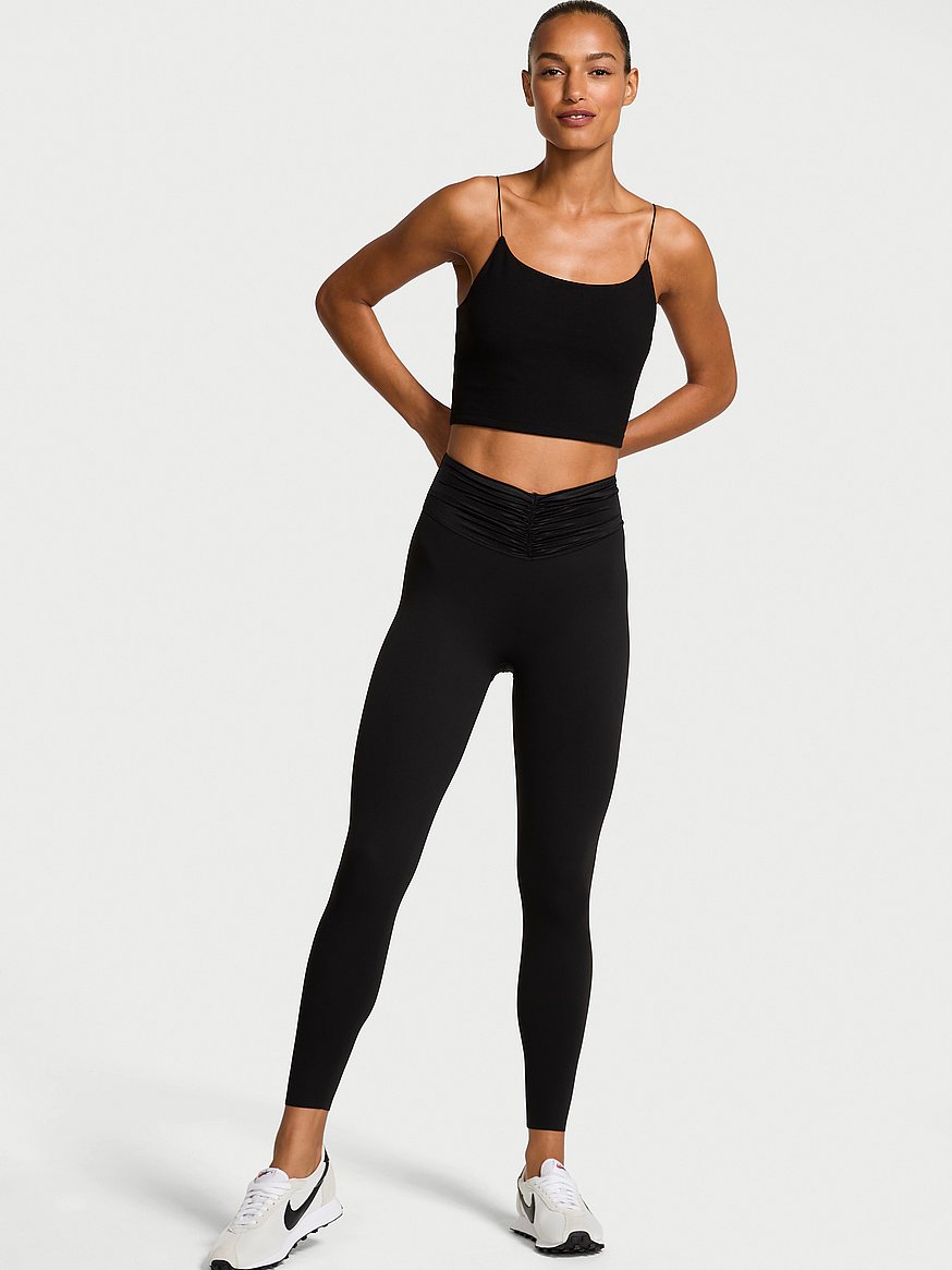 Buy VSX Elevate™ Tuxedo Shine Legging, Black - Order Bottoms
