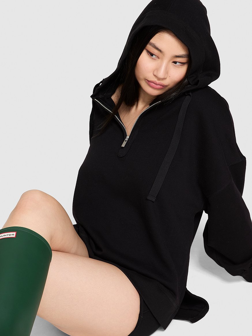 Ivy Fleece Tunic Hoodie