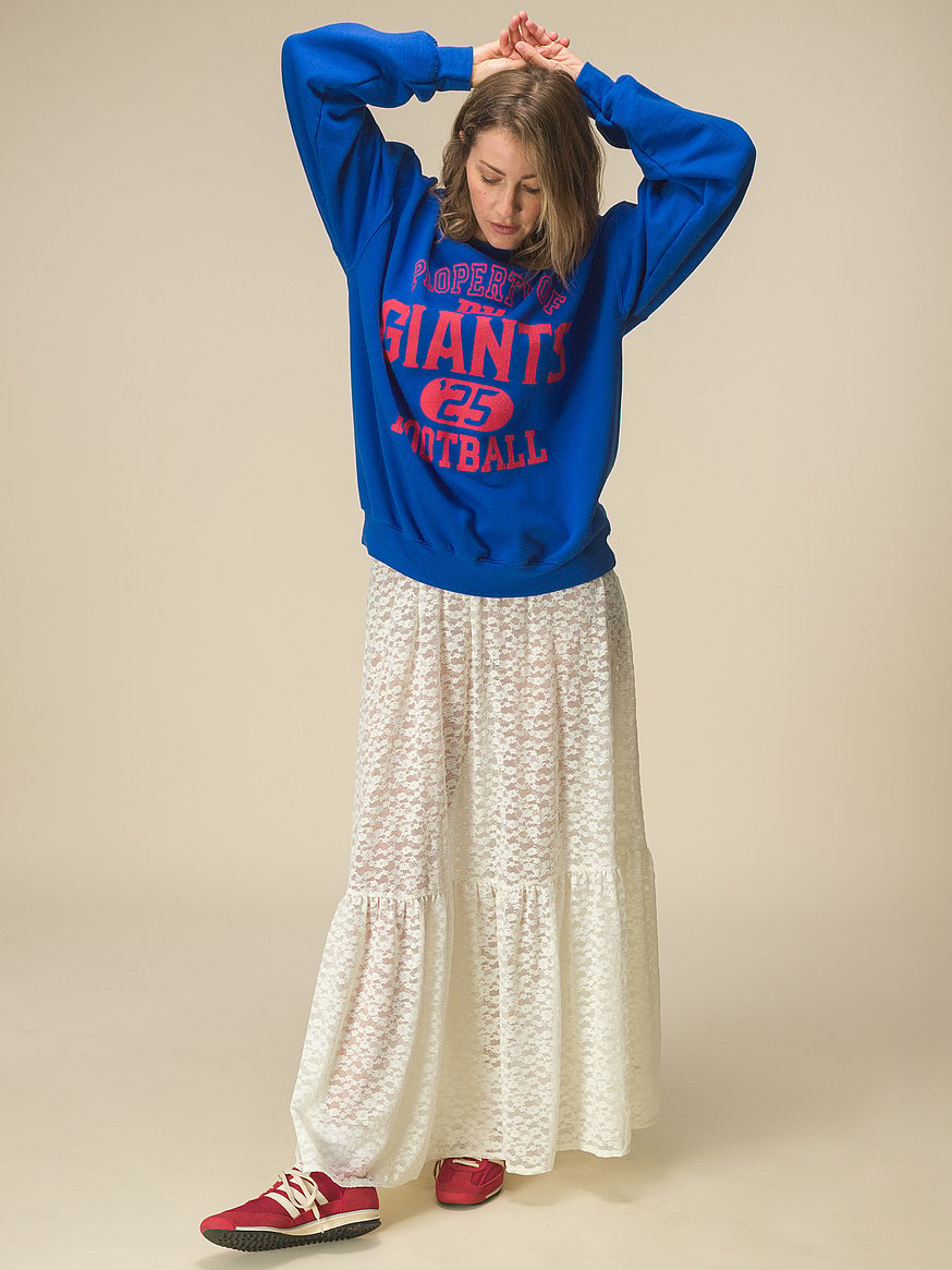 Buy Giants Property Crew Fleece Sweatshirt, Royal-Giants - Order
