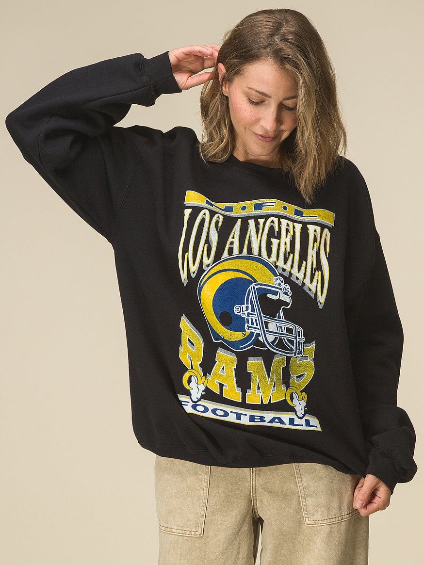 black football rams helmets LA Riddell Speed Authentic Helmet LIMITED TO 6 PER CUSTOMER The Los Angeles Rams Limited Edition Pocket Size Helmet features a navy shell Buy Rams Helmet Crew Fleece