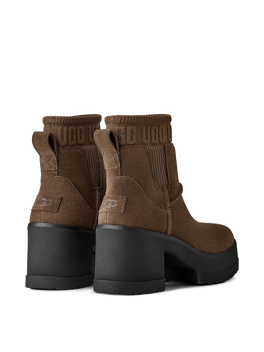 Buy Moxy Chelsea Boots, Dark Toffee - Order Shoes online - PINK US