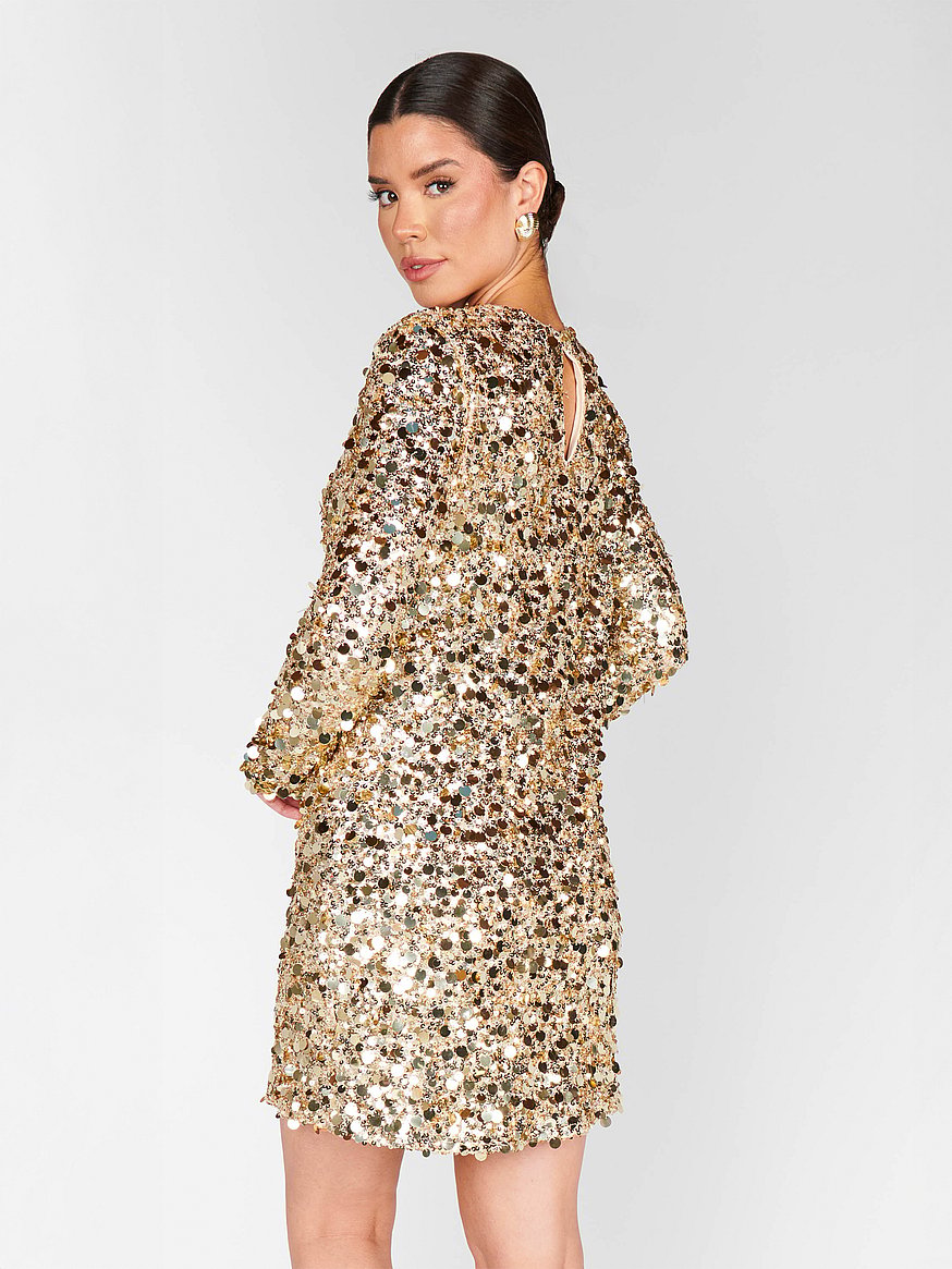 sparkly gold strapless tight short corset homecoming dress with sequins Strapless Short Corset Homecoming Dress with Sequins Black / 2 main image 1