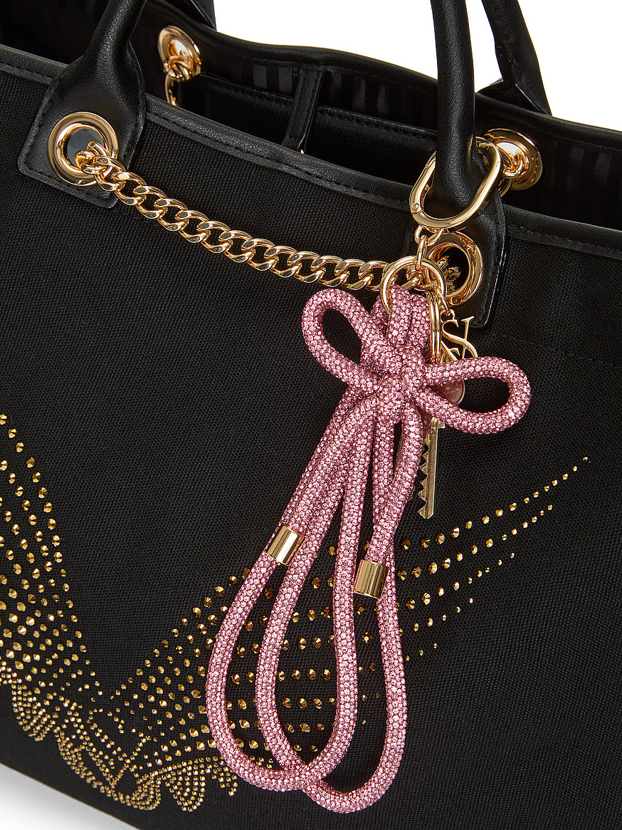 Knotted Shine Wristlet Strap Keychain