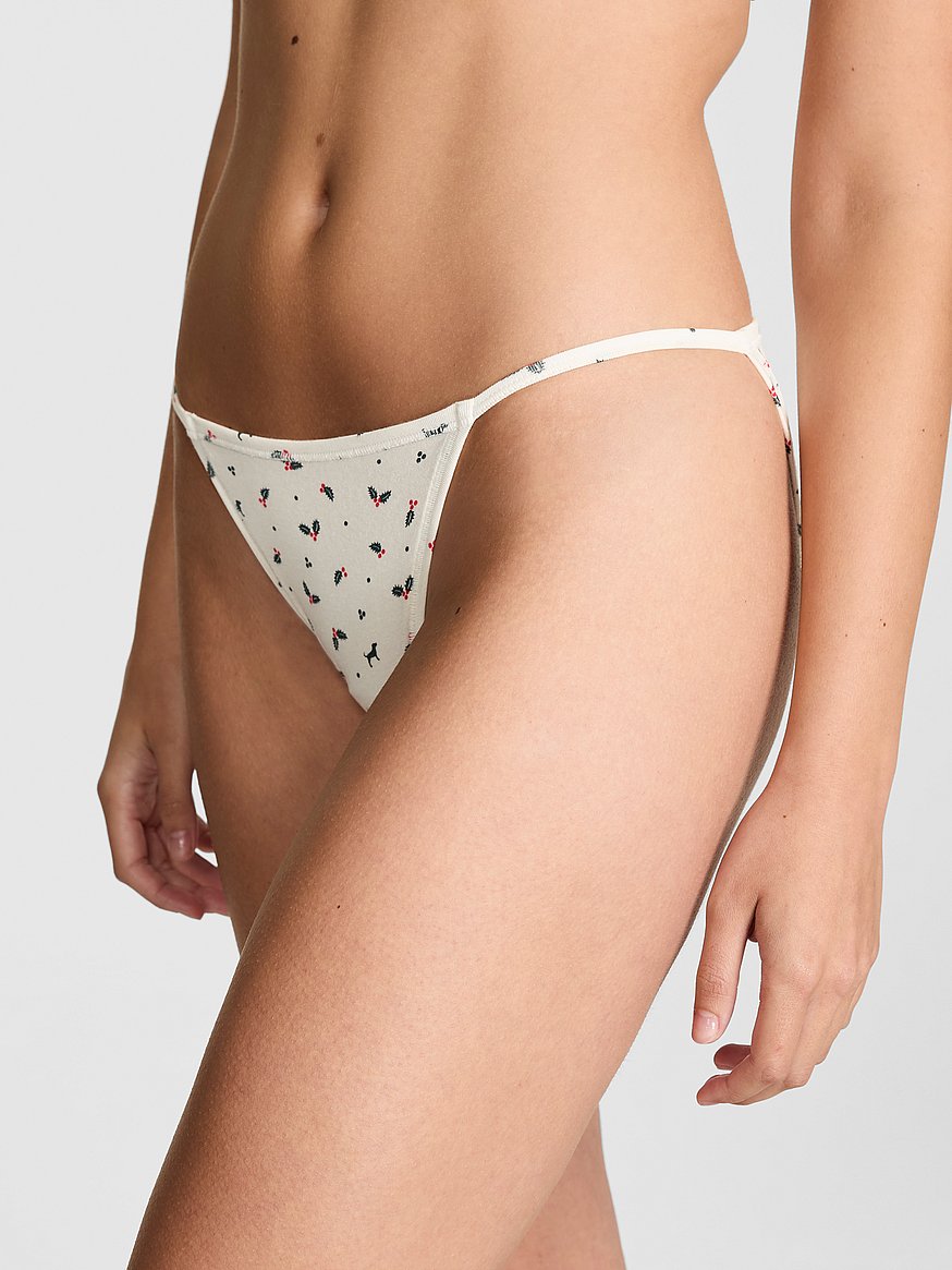 Cotton String Bikini Panty