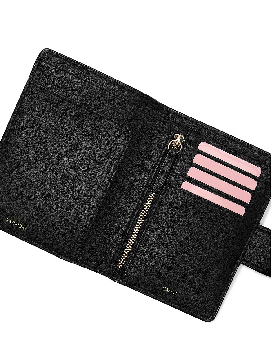 Victoria’s Secret パスポートケース Buy Passport Case & Travel Wallet, Black - Order Small Accessories