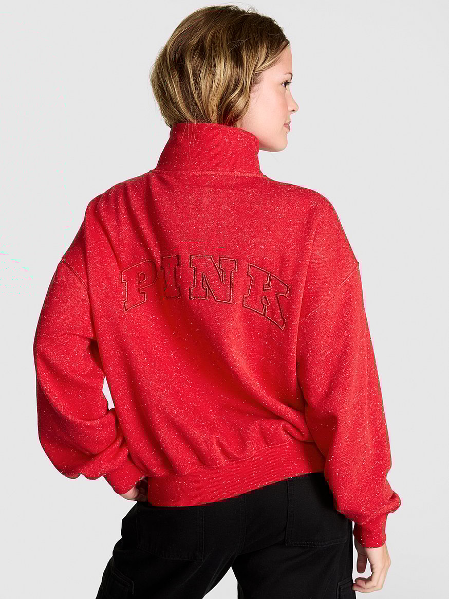 Ivy Fleece Quarter-Zip Sweatshirt