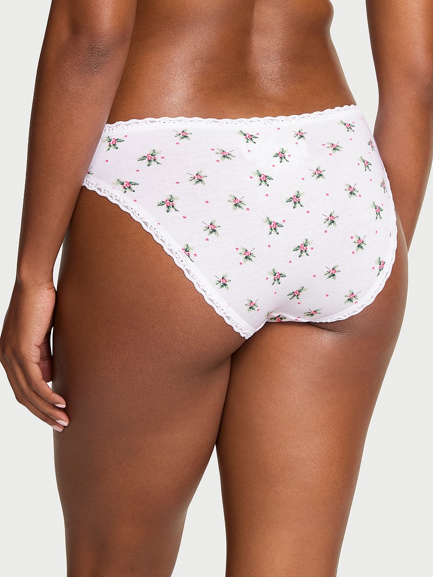 Lace-Waist Bikini Panty