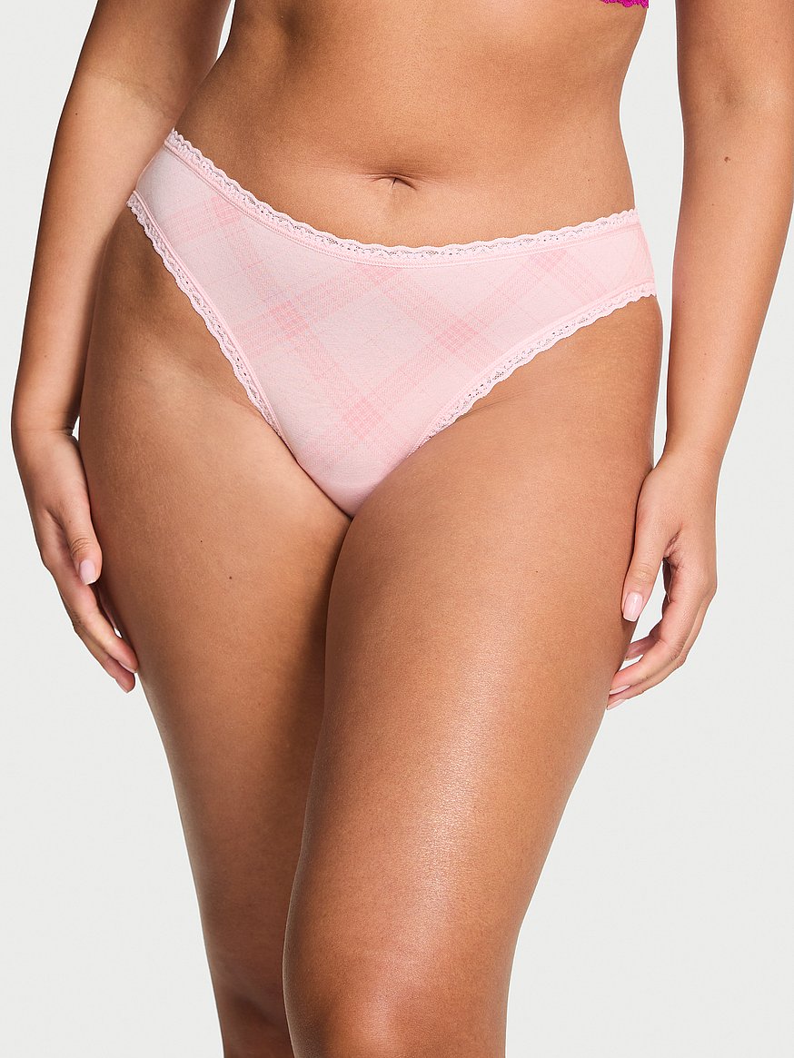 Lace-Waist Bikini Panty