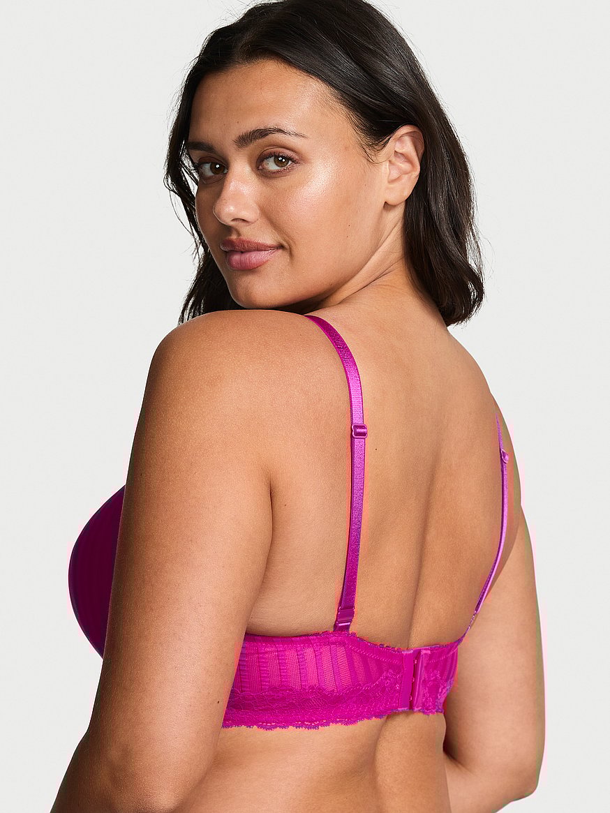 Sexy Tee Sheer Heritage Lightly Lined Demi Bra