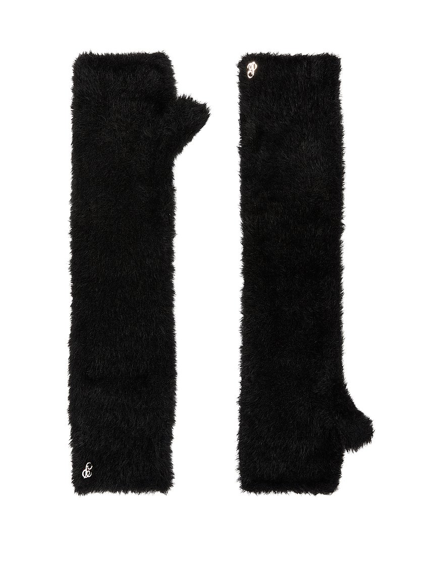 Fuzzy Feels Fingerless Mittens