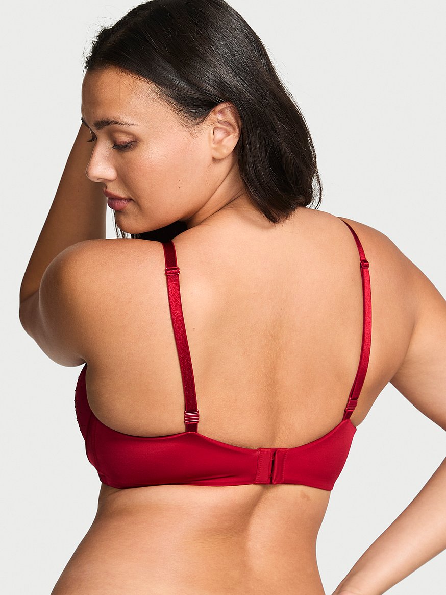 Sparkle Crystal Shine Cradle Push-Up Bra