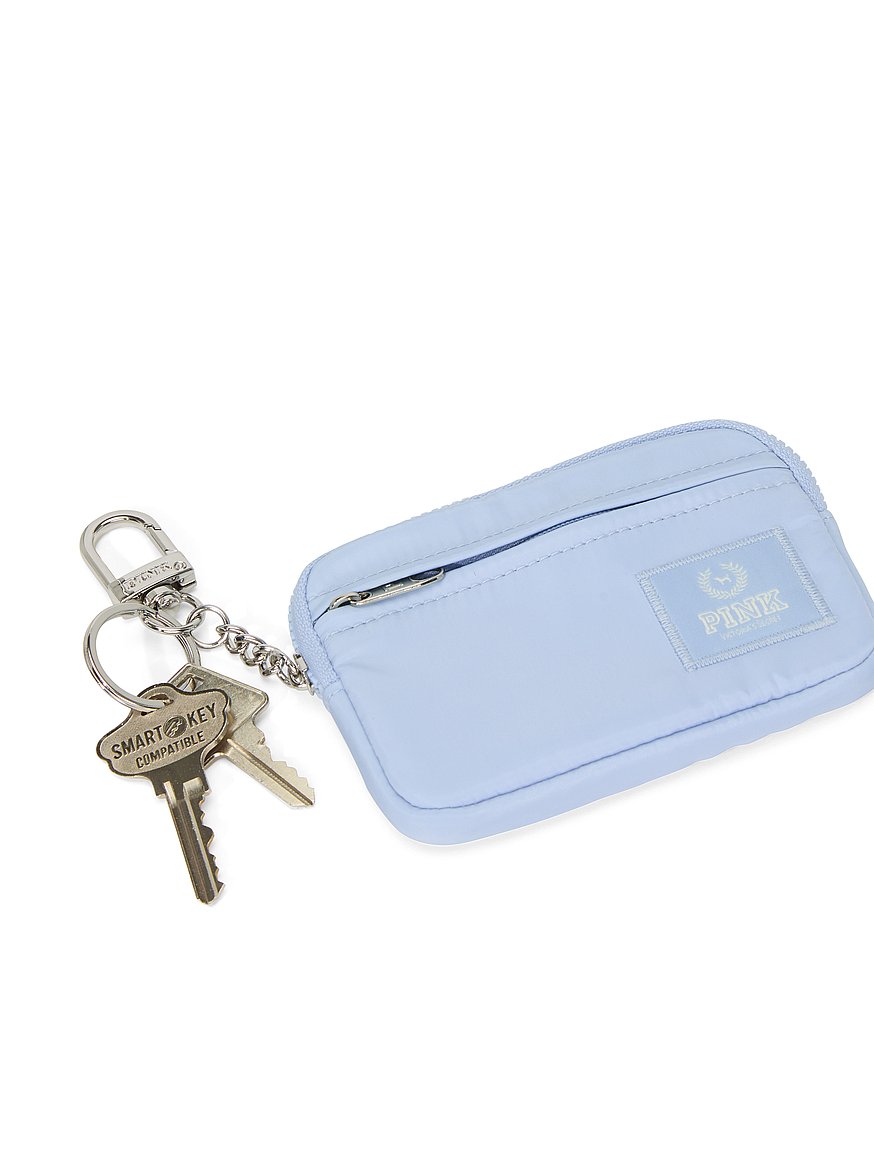 Zip Card Holder Keychain
