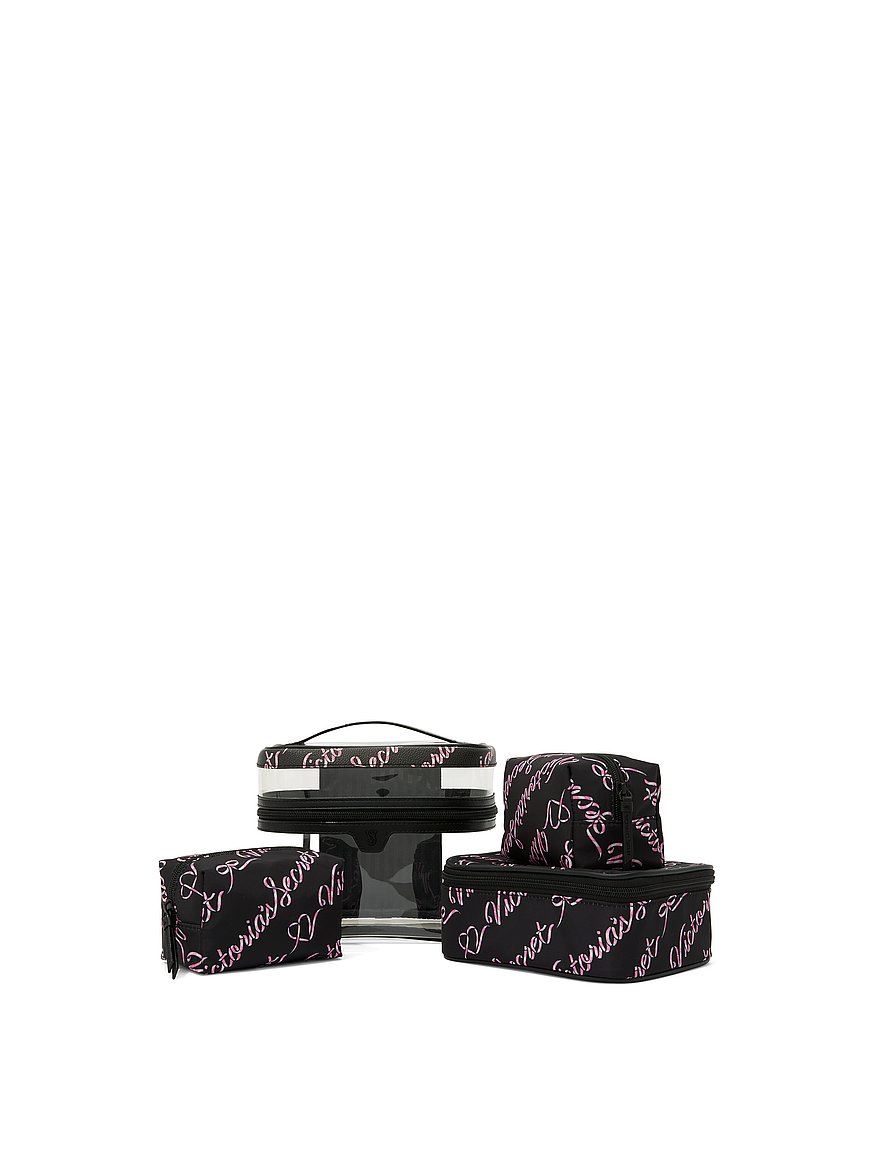 4-Piece Makeup Bag Set