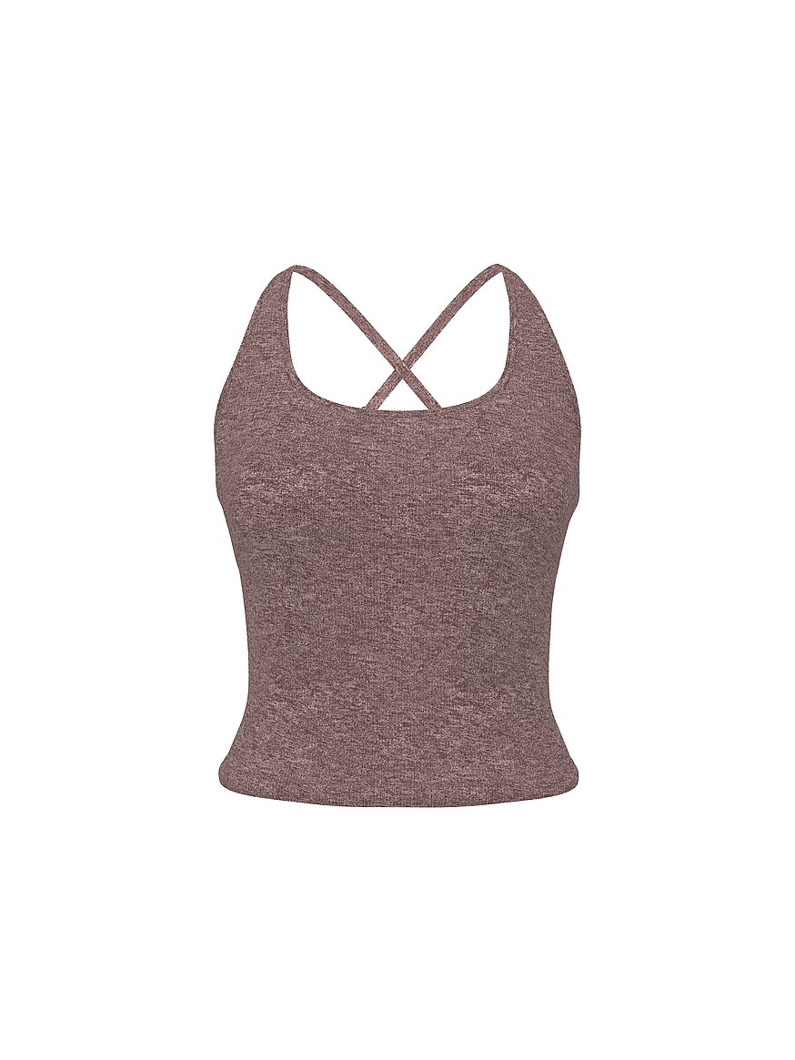All-Day Cotton Square-Neck Bra Tank