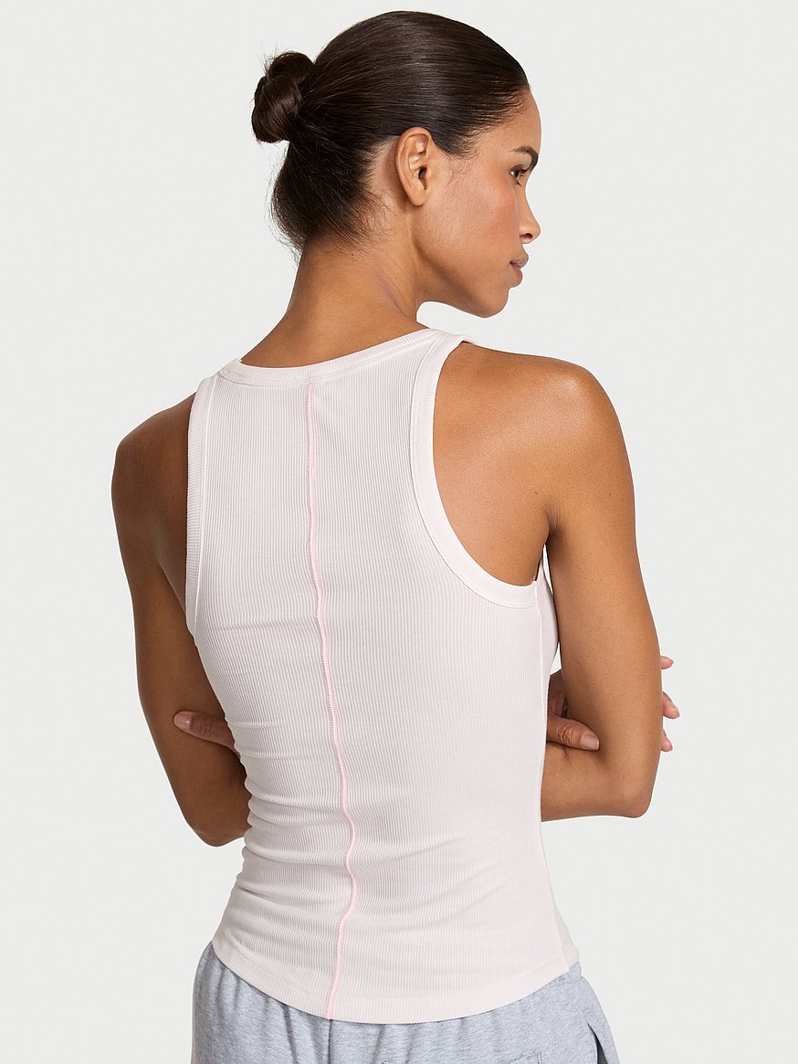 VS Iconic Rib Racerback Tank Top