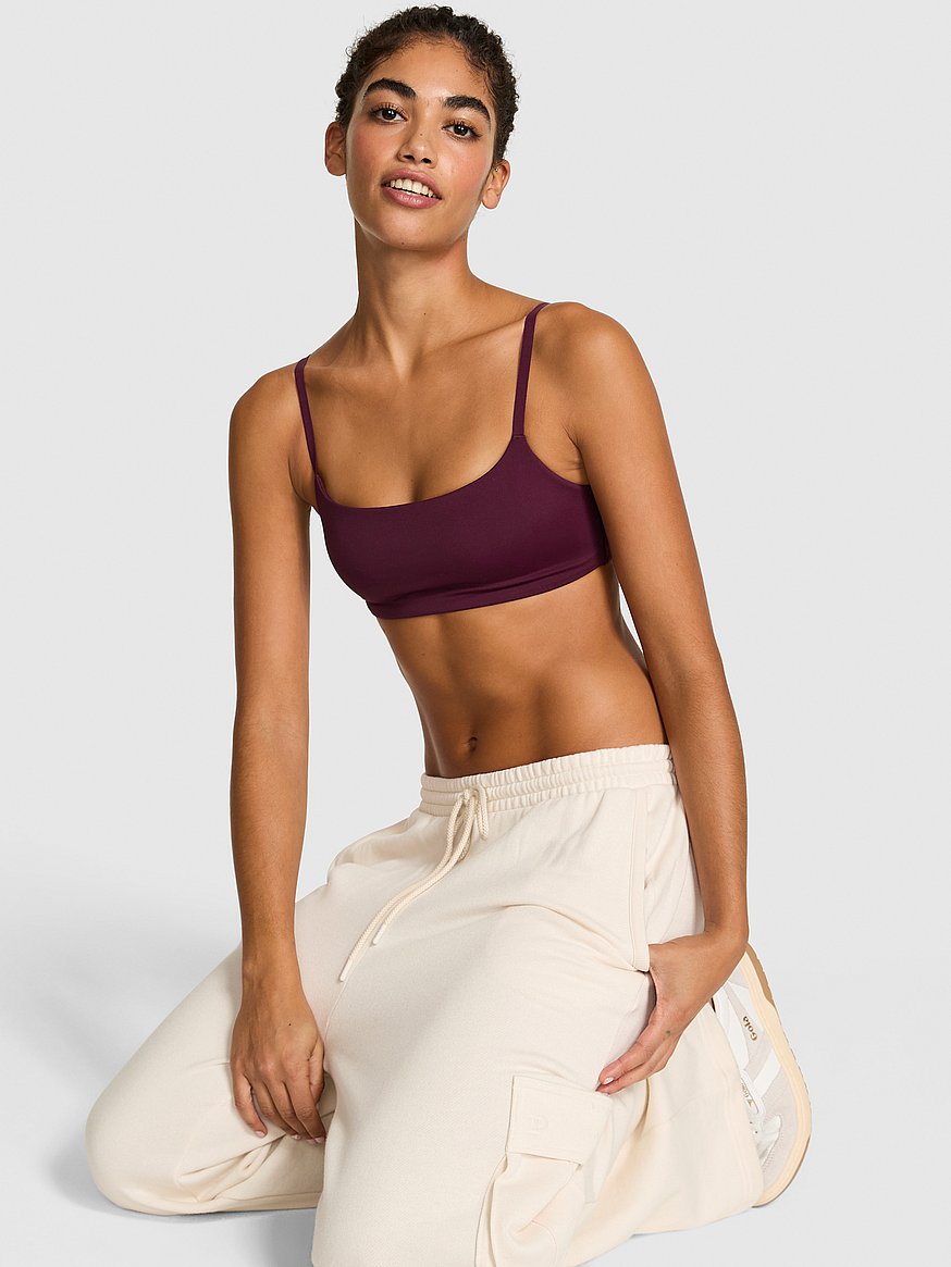 Relay Square-Neck Sports Bra