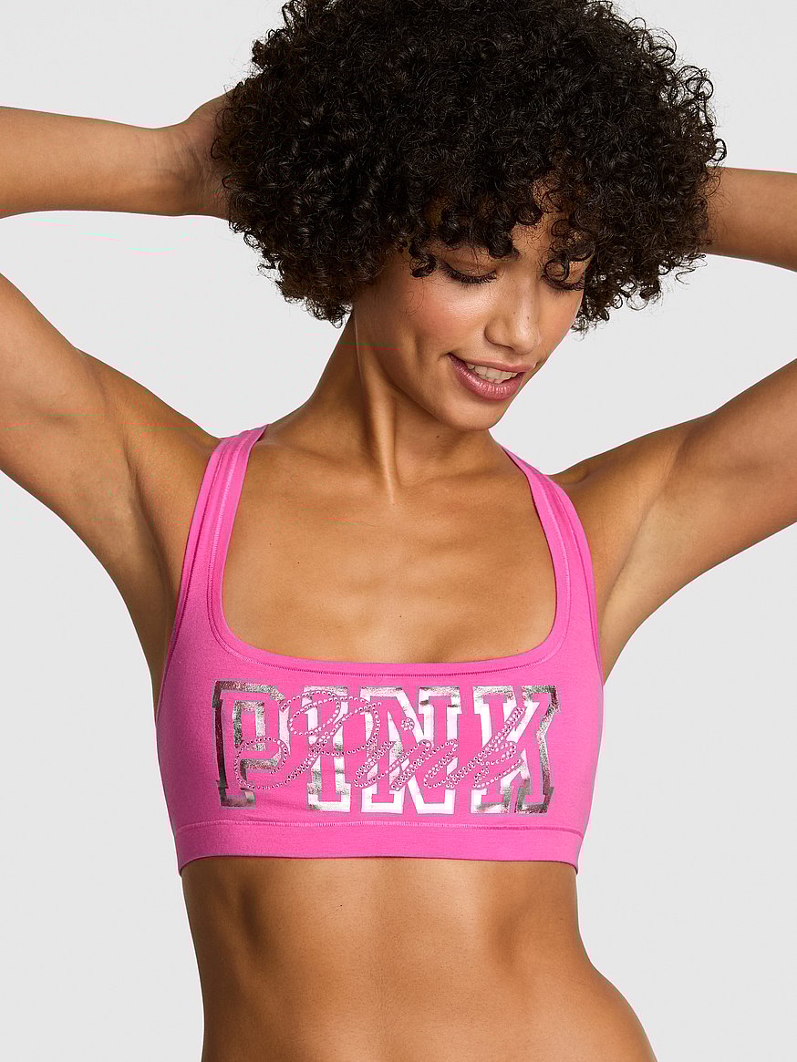 Cotton Dorm Unlined Racerback Bralette