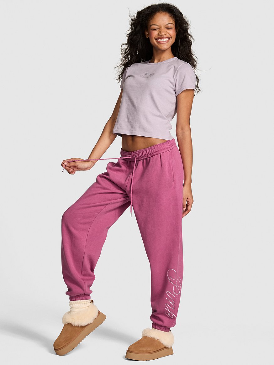 Buy Campus Fleece™ Sweatpants, Limited Edition Red Violet Diamante