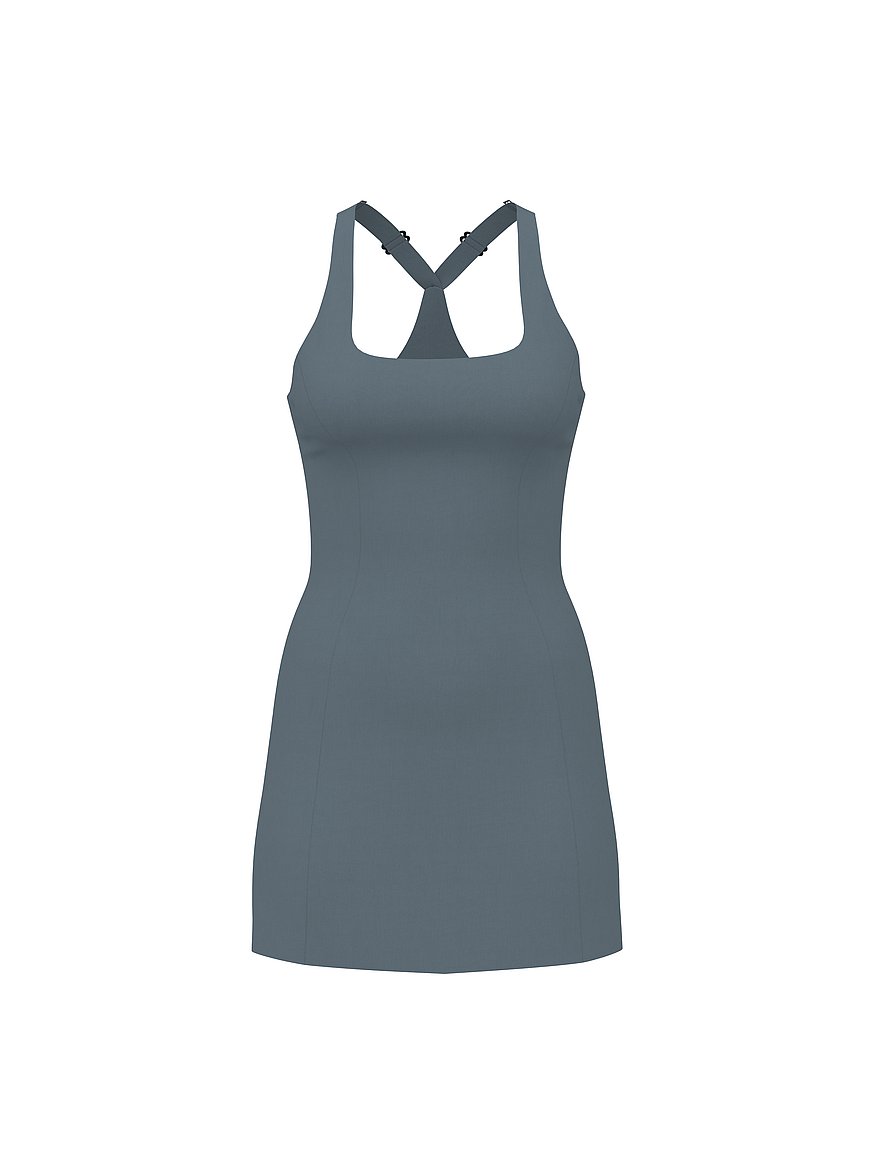 Vsx Essential Racerback Dress, Grey, M - Women's Dresses - Victoria's Secret