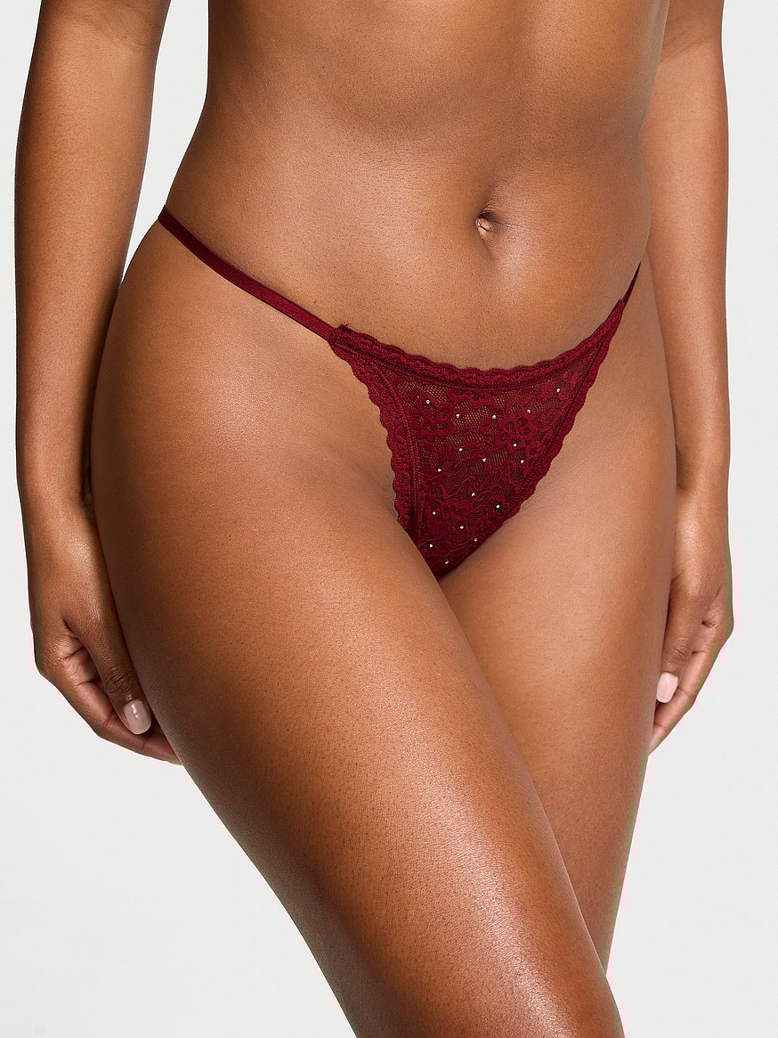 Lacie Sparkle String Thong Panty