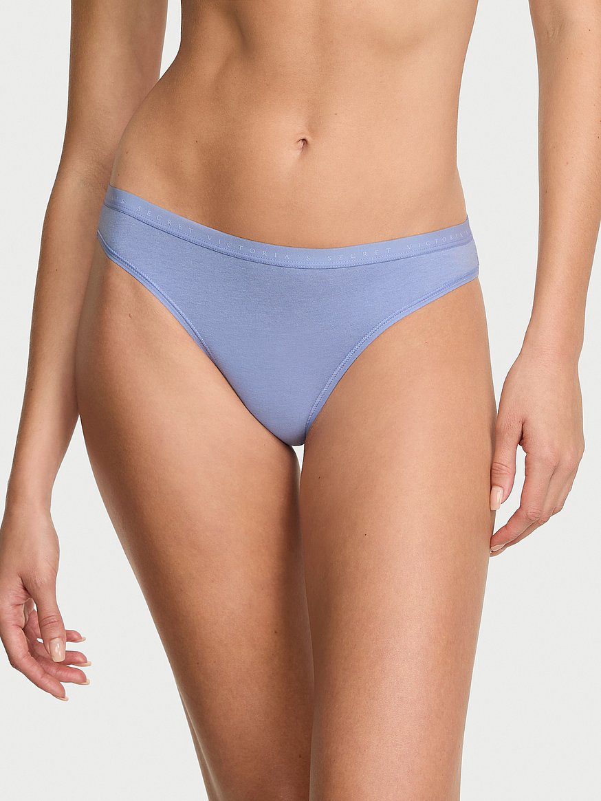 Stretch Cotton Bikini Panty