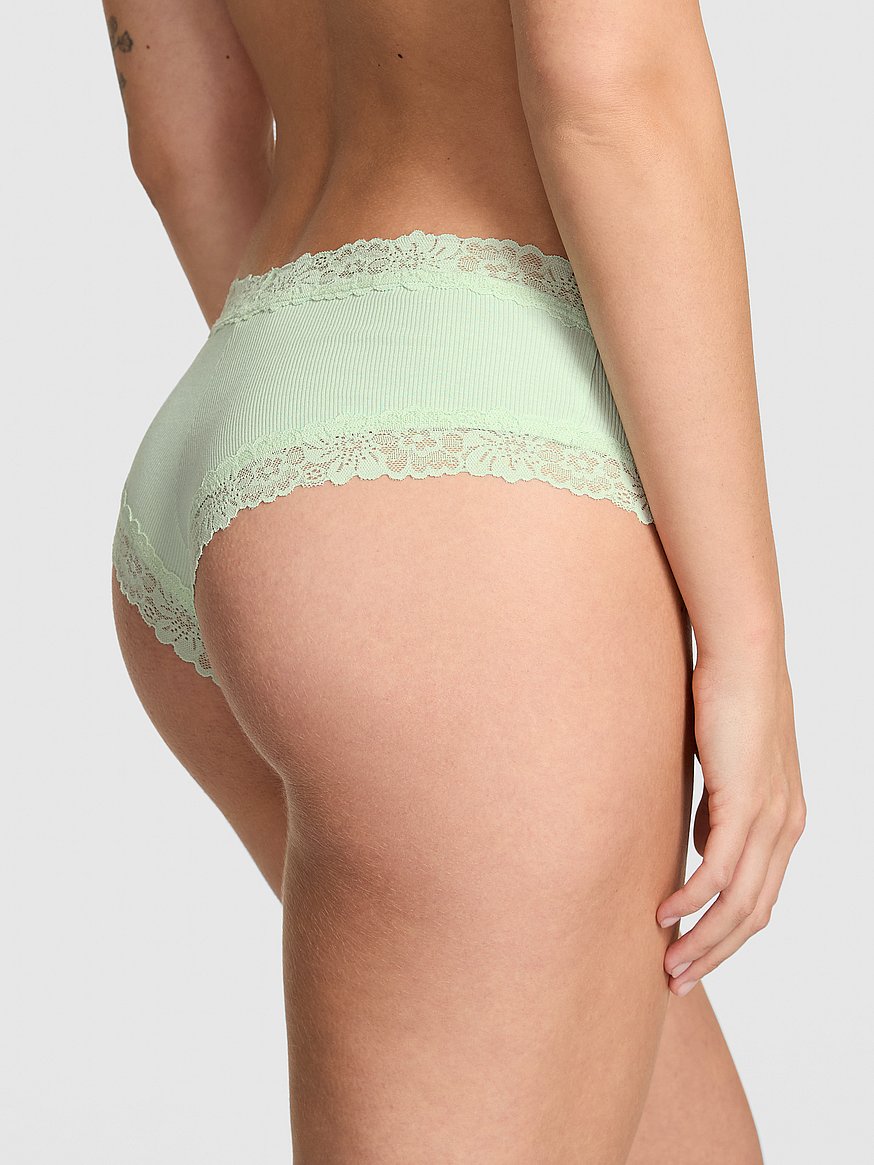 Wink Lace-Trim Cheeky Panty