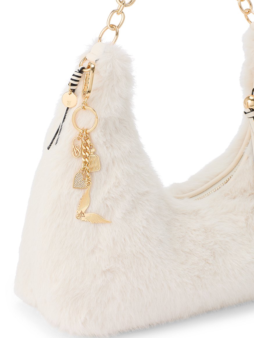 Angel Wings Bag Charm Keychain