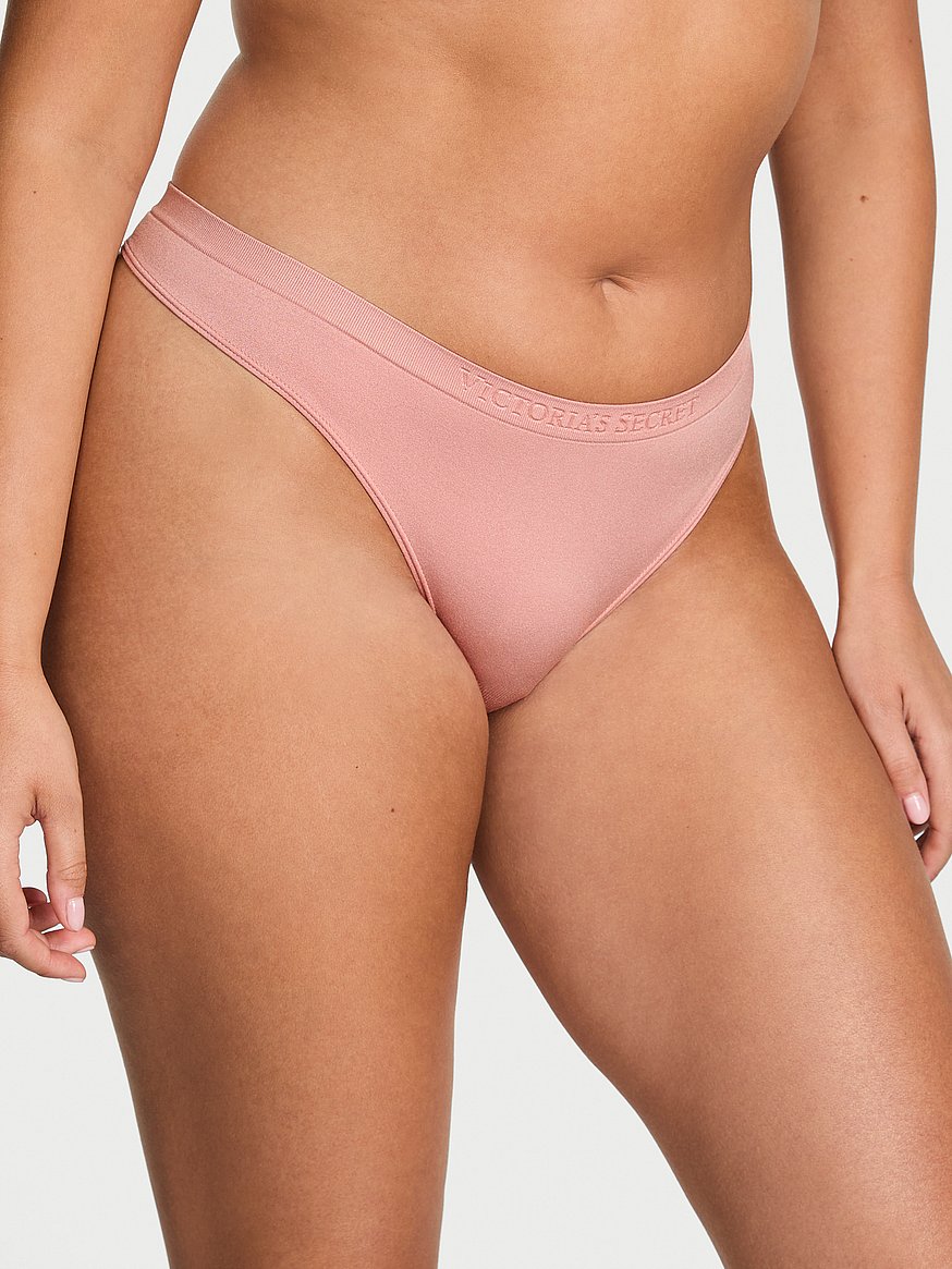 Seamless Shine Thong Panty