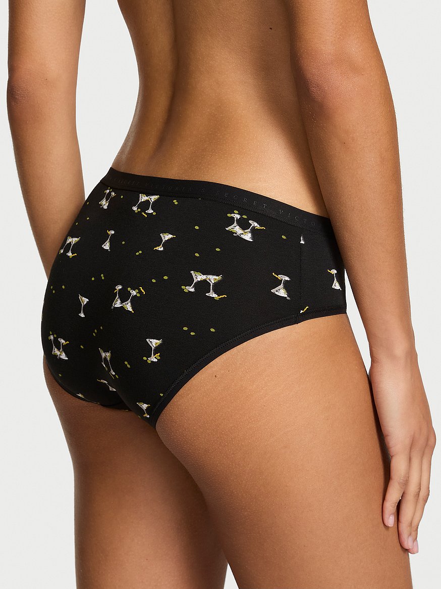 Stretch Cotton Hiphugger Panty