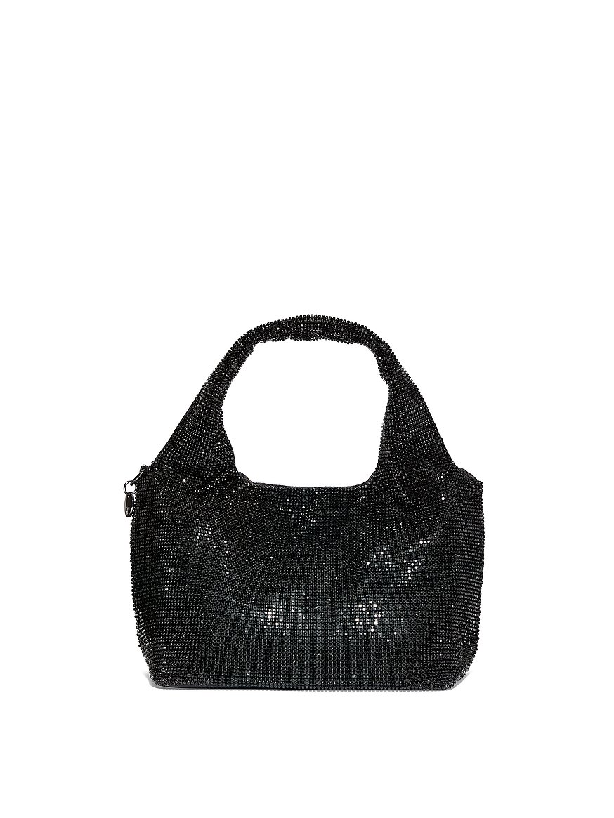 Diamanté Shine Slouchy Mini Bag