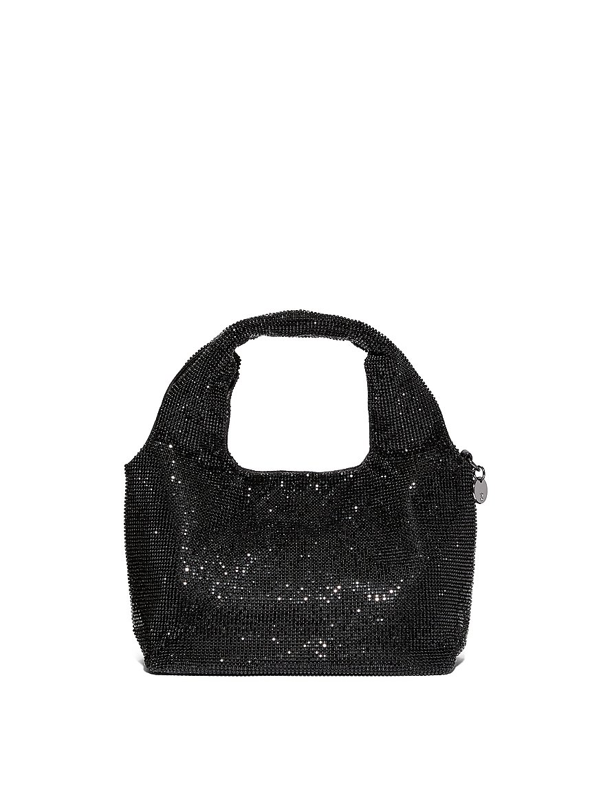 Diamanté Shine Slouchy Mini Bag