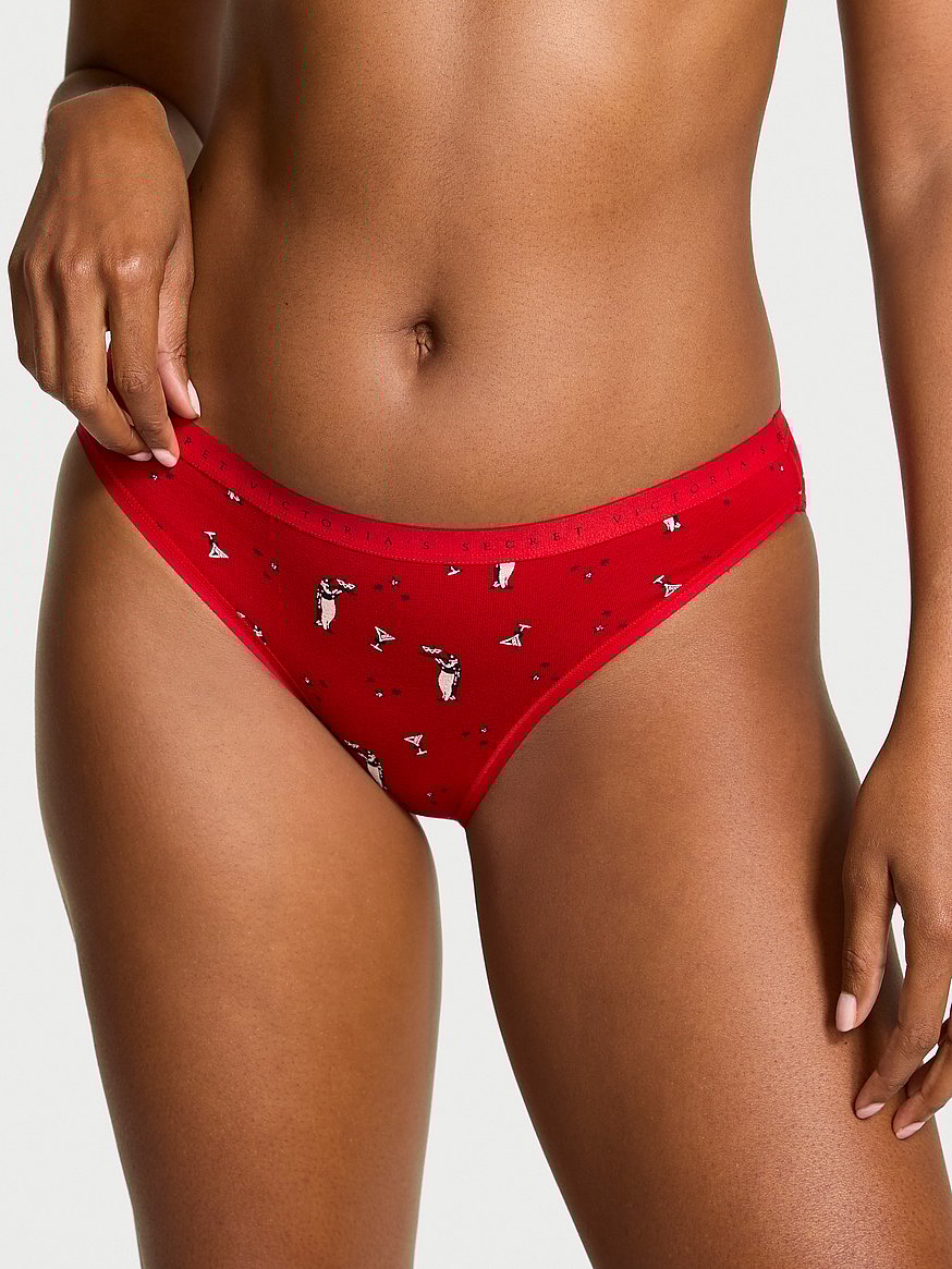 Stretch Cotton Bikini Panty