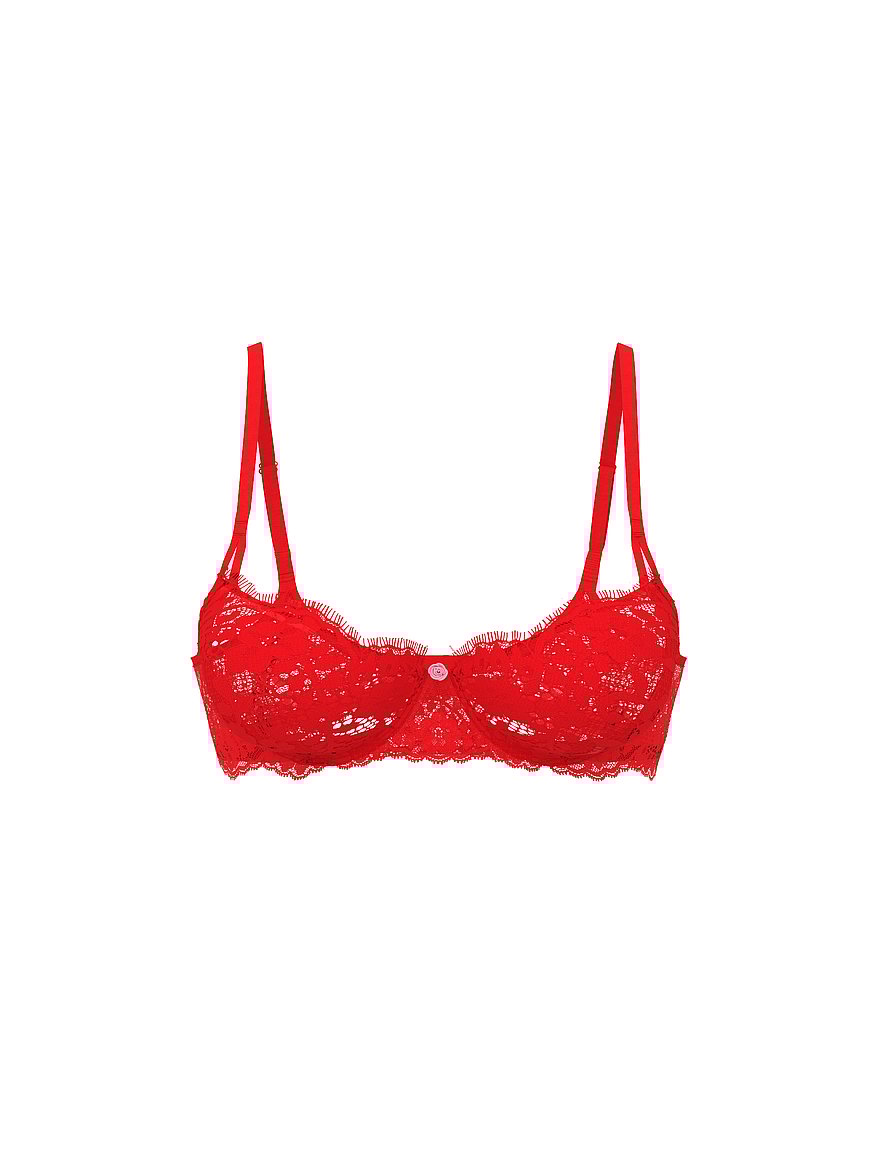 Wicked Unlined Lace Balconette Bra