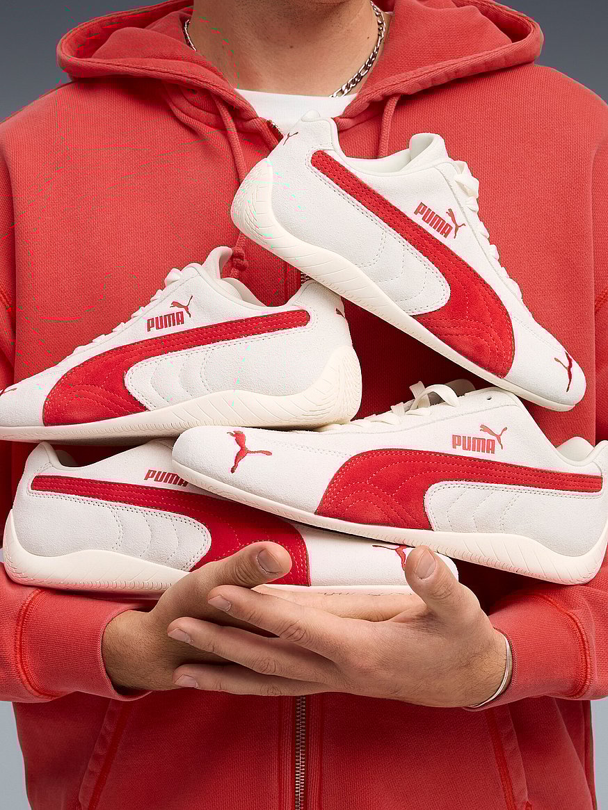 Buy Speedcat OG Sneaker, Vapor Gray-For All Time Red - Order Shoes