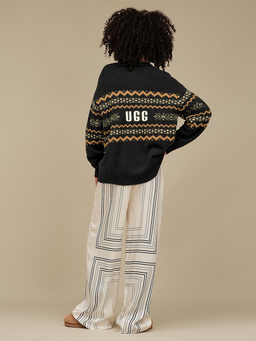 Buy Kaelan Uggisle, Black Multi - Order Sweaters online - PINK US