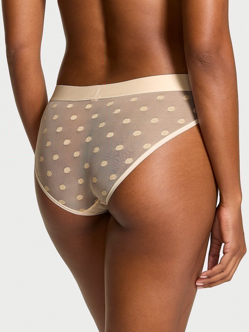 Sheer Heritage Shimmer Hiphugger Panty