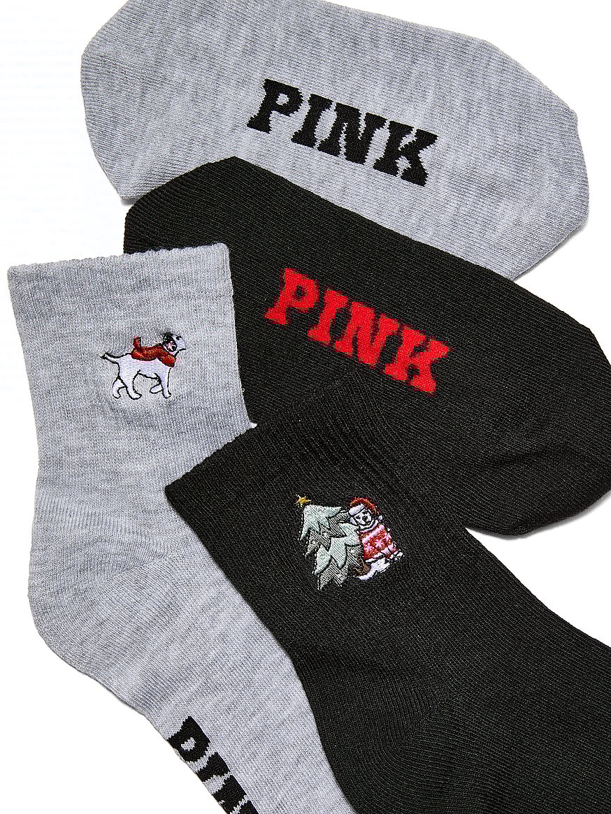 2-Pack Quarter Socks