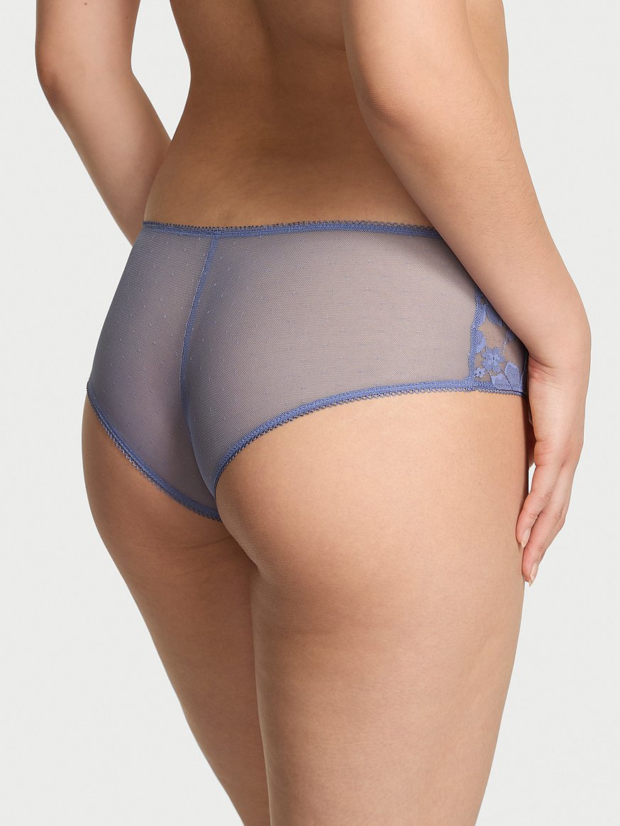 Wink Sequin Lace Strappy Cheeky Panty