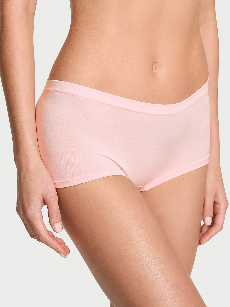 Seamless Bow Boyshort Panty