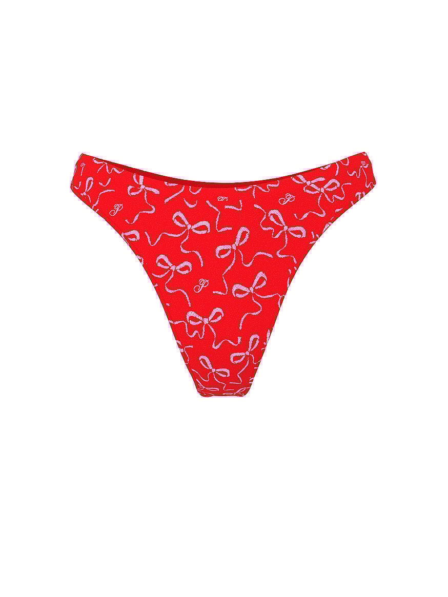 Seamless High-Leg Thong Panty