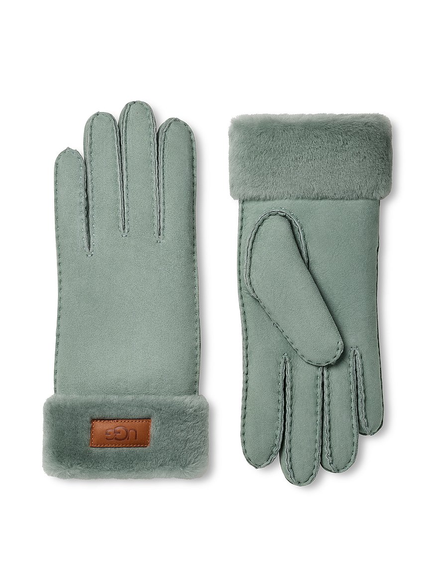 Buy Turn Cuff Glove, Grey Mist - Order Gloves & Mittens online