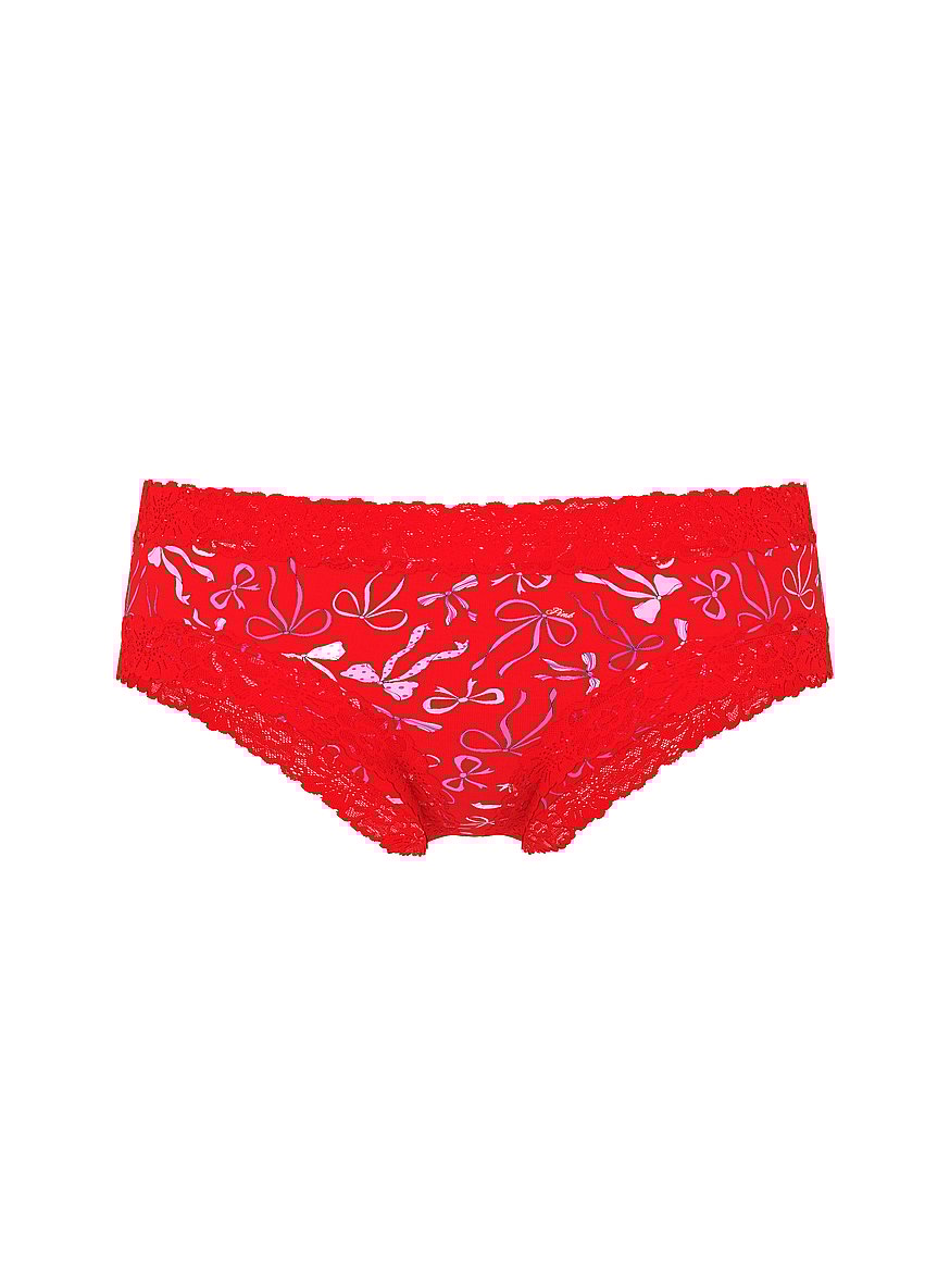 Wink Lace-Trim Cheeky Panty