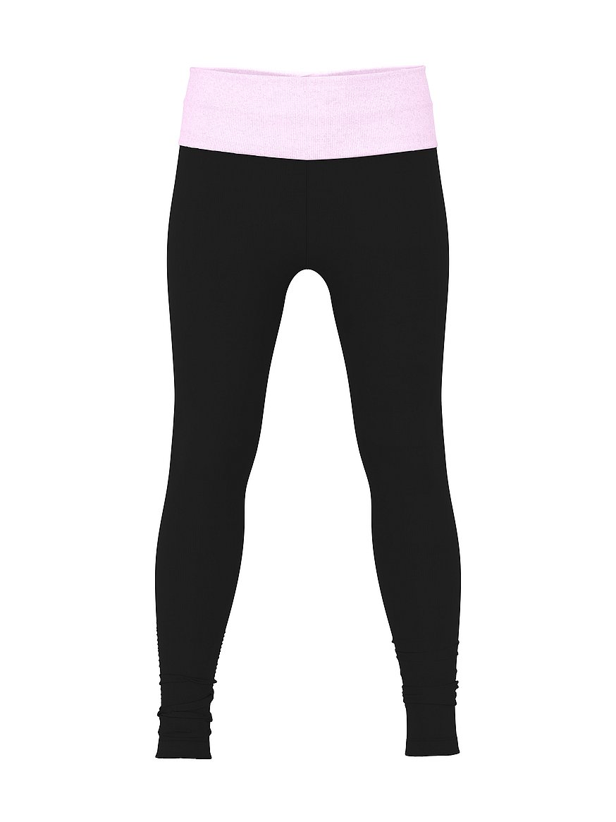 All-Day Cotton Foldover Leggings